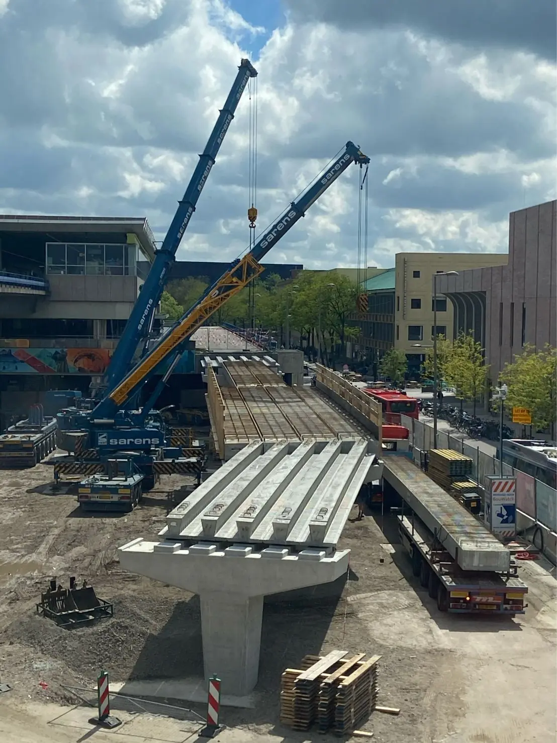 Busbaan Hart van Zuid Rotterdam
